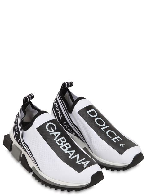 dolce gabbana black white sneakers|dolce gabbana sneakers farfetch.